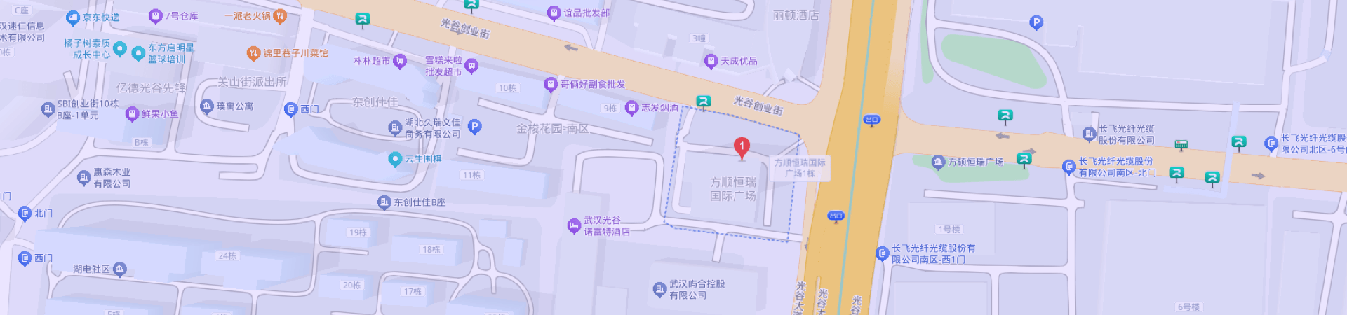 公司位置地图